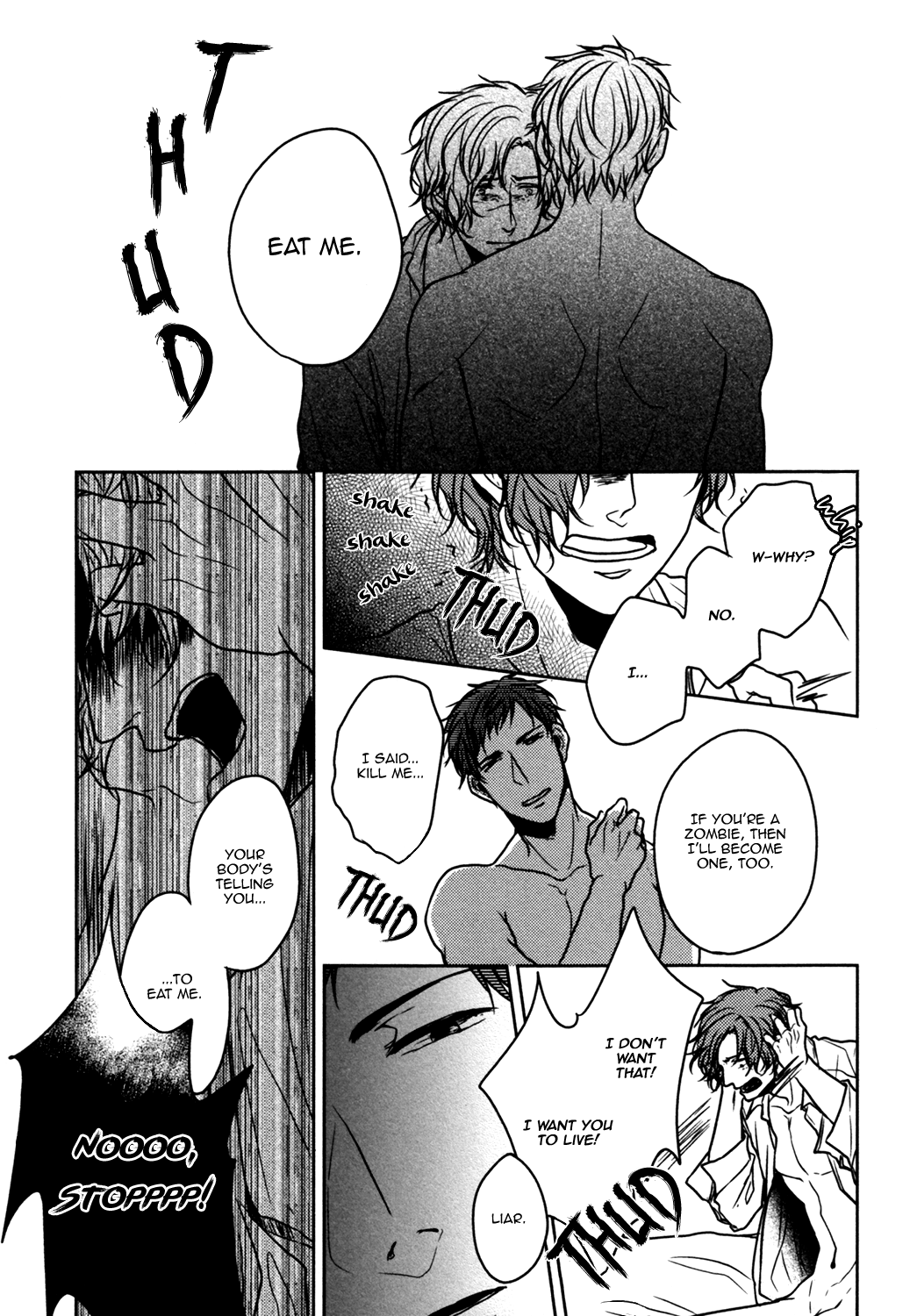 BL of the Dead Chapter 3 page 25 - Chapter 3 : Bottom of The Pitch Black Darkness (Nohagi Aki)