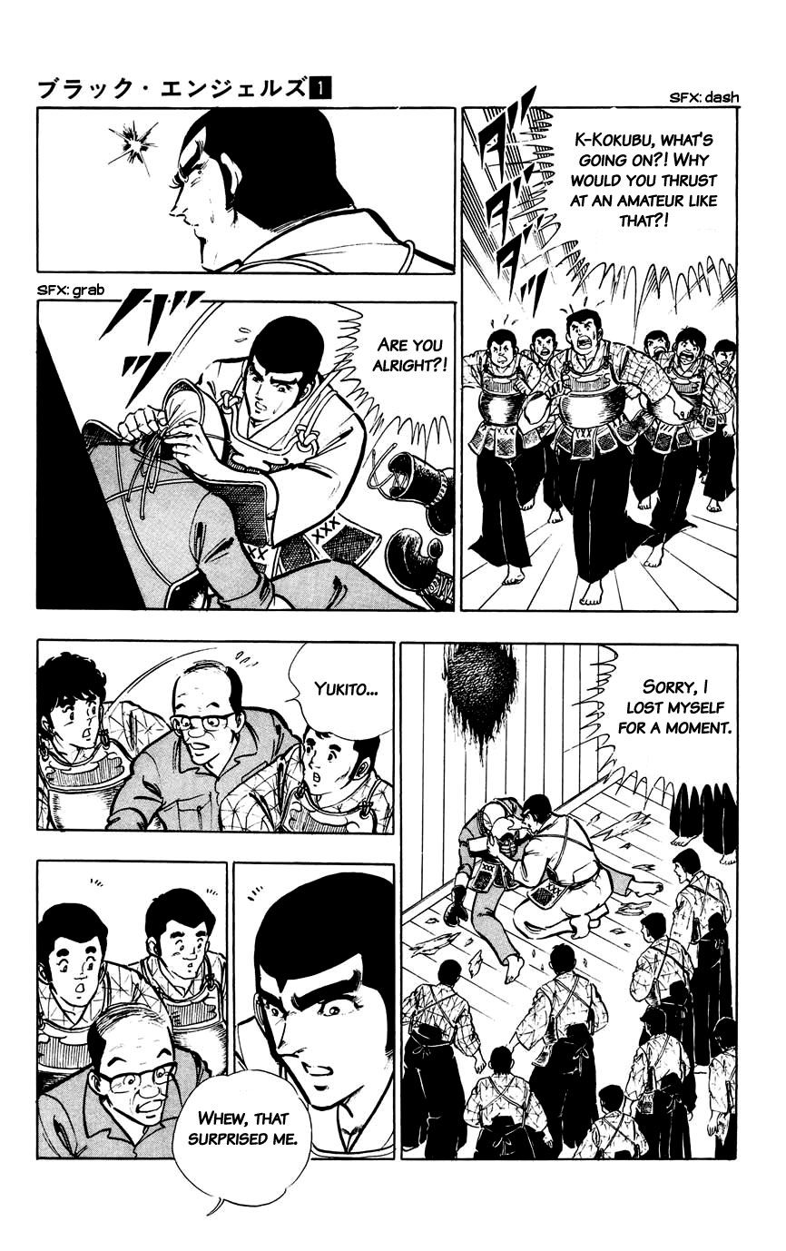 Black Angels Chapter 2 page 23 - Chapter 2 : A Black Blade!!
