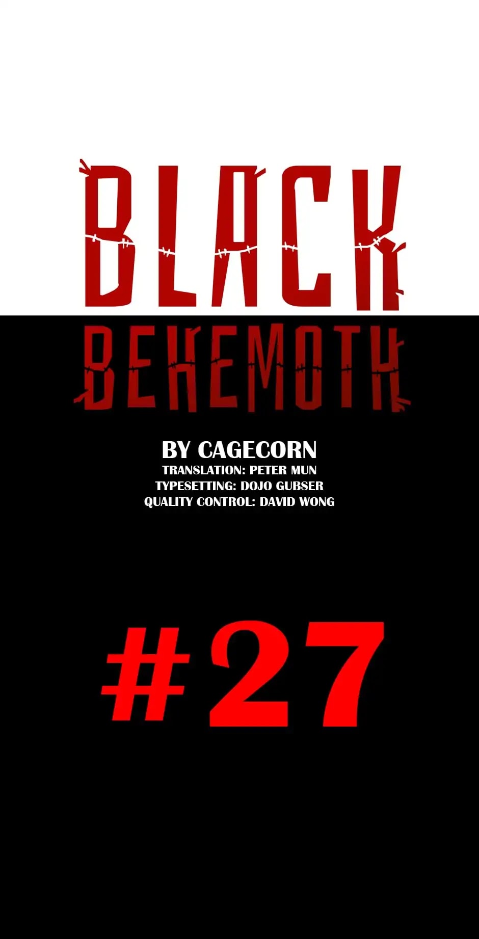 Black Behemoth Chapter 27 page 1 - Chapter 27