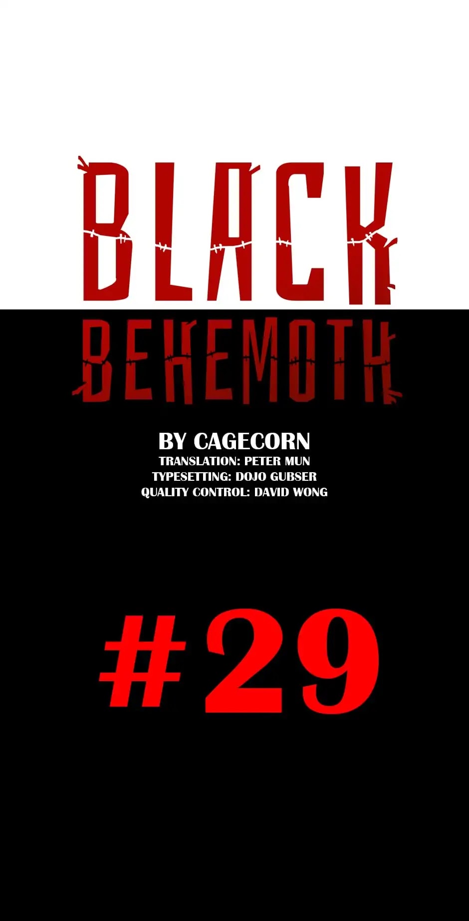 Black Behemoth Chapter 29 page 1 - Chapter 29