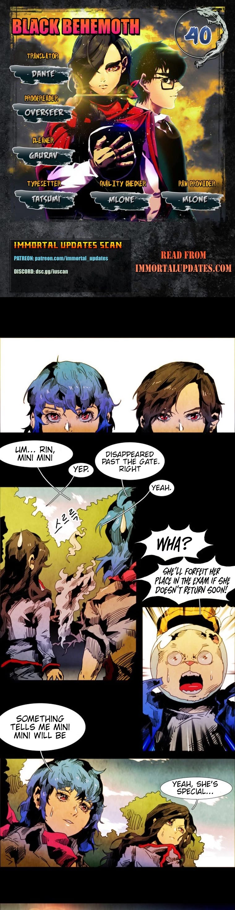 Black Behemoth Chapter 40 page 1 - Chapter 40