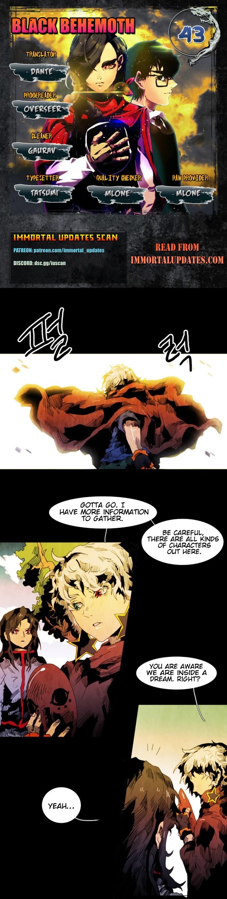 Black Behemoth Chapter 43 page 1 - Chapter 43