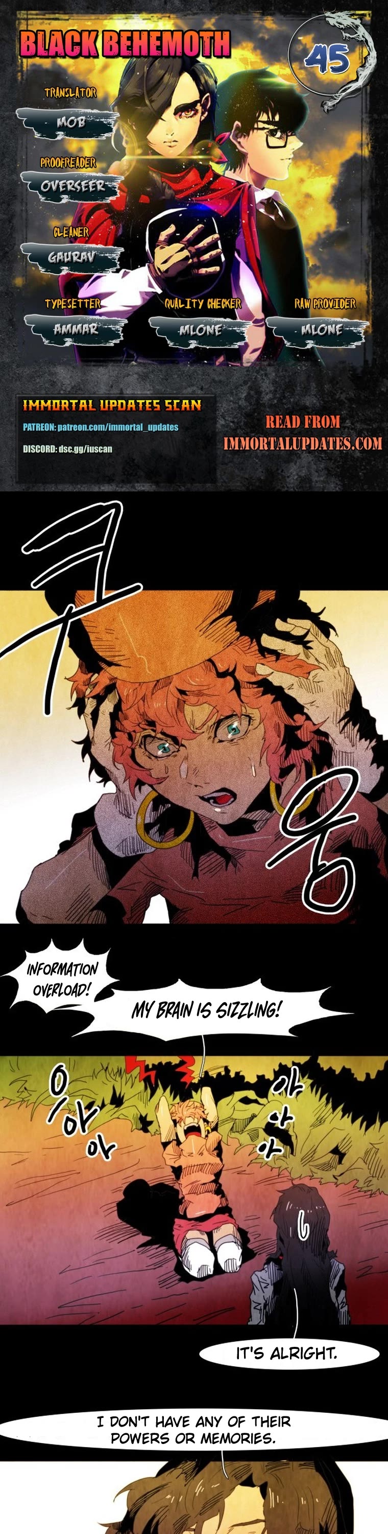 Black Behemoth Chapter 45 page 1 - Chapter 45