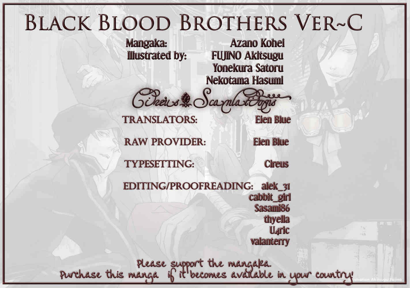 Black Blood Brothers ver.C Chapter 1 page 40 - Chapter 1