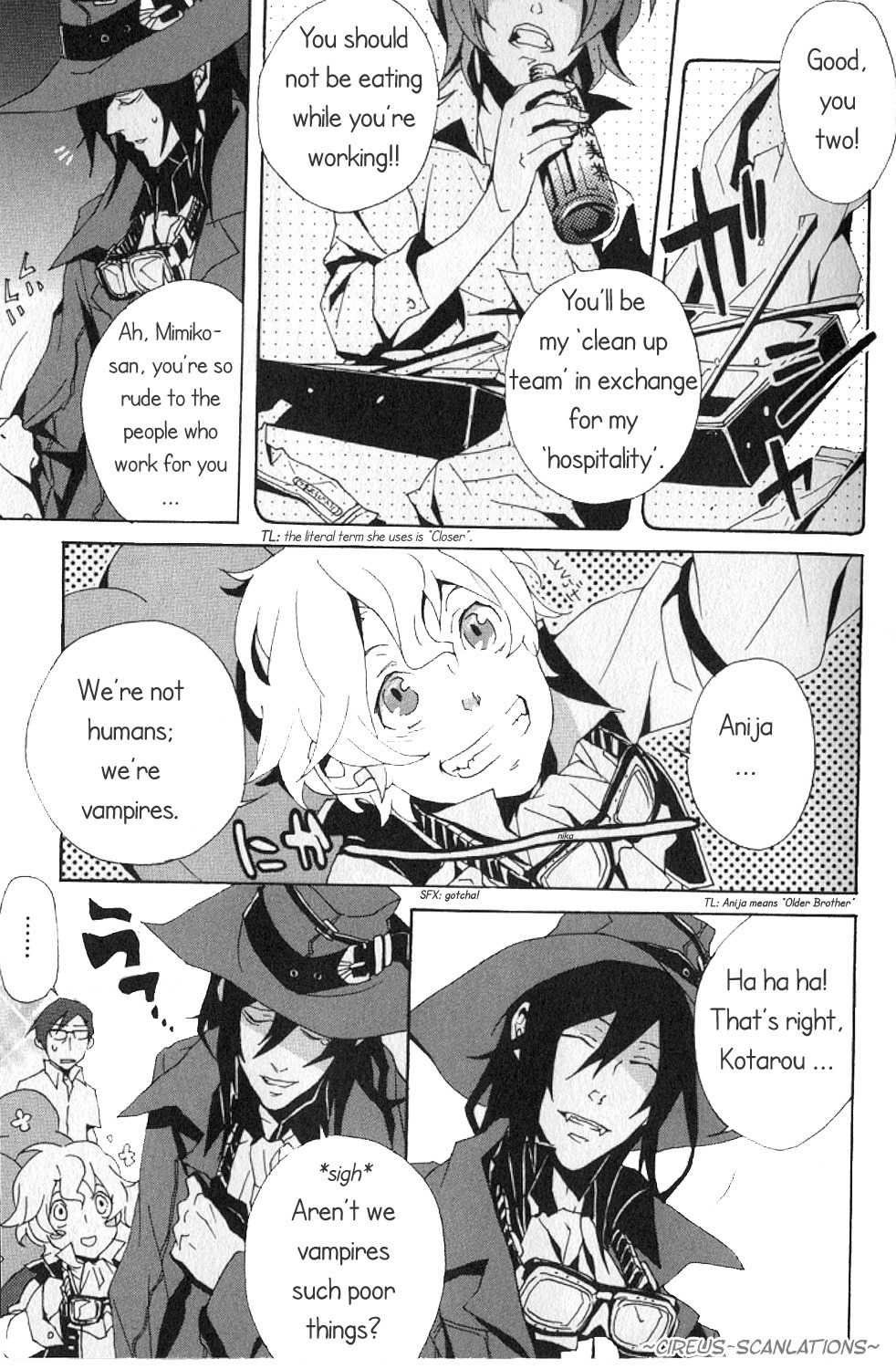 Black Blood Brothers ver.C Chapter 1 page 9 - Chapter 1