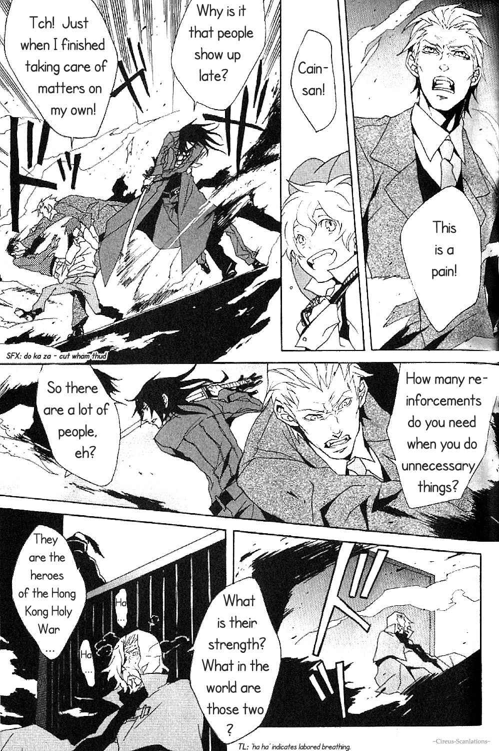Black Blood Brothers ver.C Chapter 3 page 19 - Chapter 3