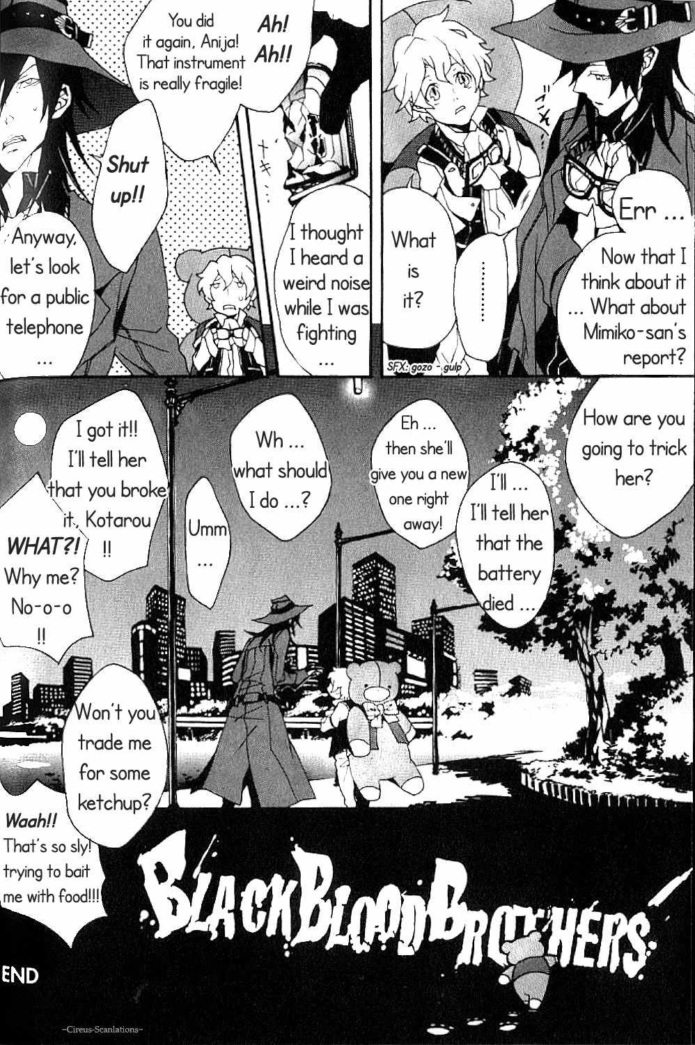 Black Blood Brothers ver.C Chapter 3 page 28 - Chapter 3
