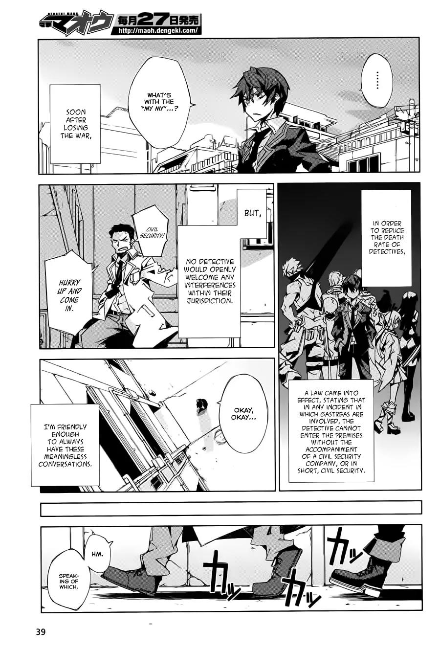 Black Bullet Chapter 1 page 9 - Chapter 1: Promoter, Initiator