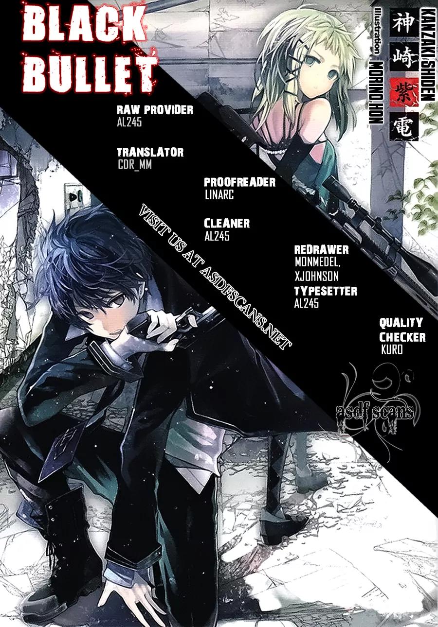 Black Bullet Chapter 12 page 1 - Chapter 12: Shougen and Kayo