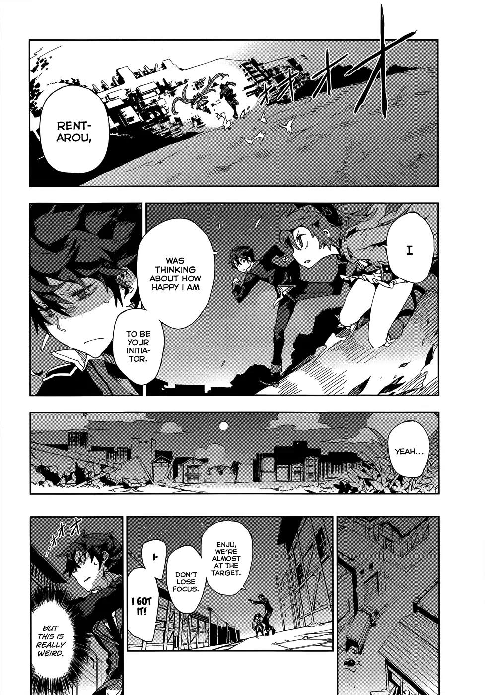 Black Bullet Chapter 12 page 11 - Chapter 12: Shougen and Kayo