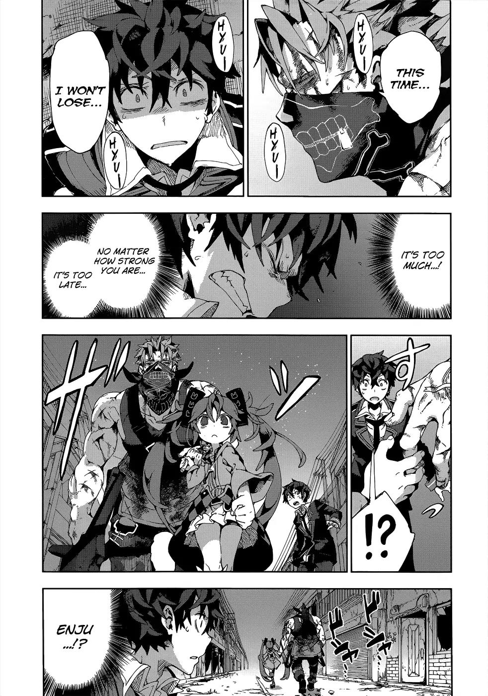 Black Bullet Chapter 12 page 15 - Chapter 12: Shougen and Kayo