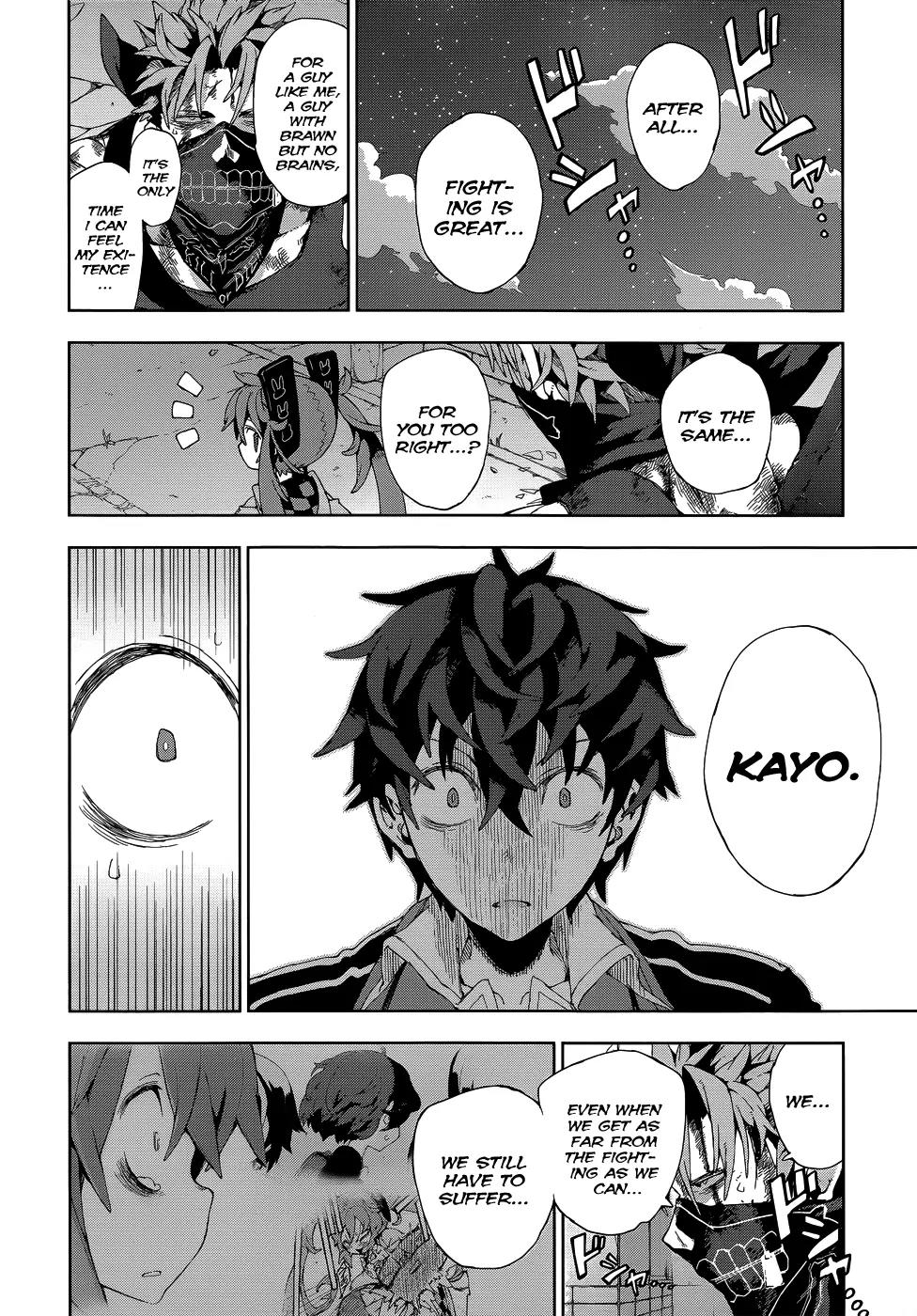 Black Bullet Chapter 12 page 16 - Chapter 12: Shougen and Kayo