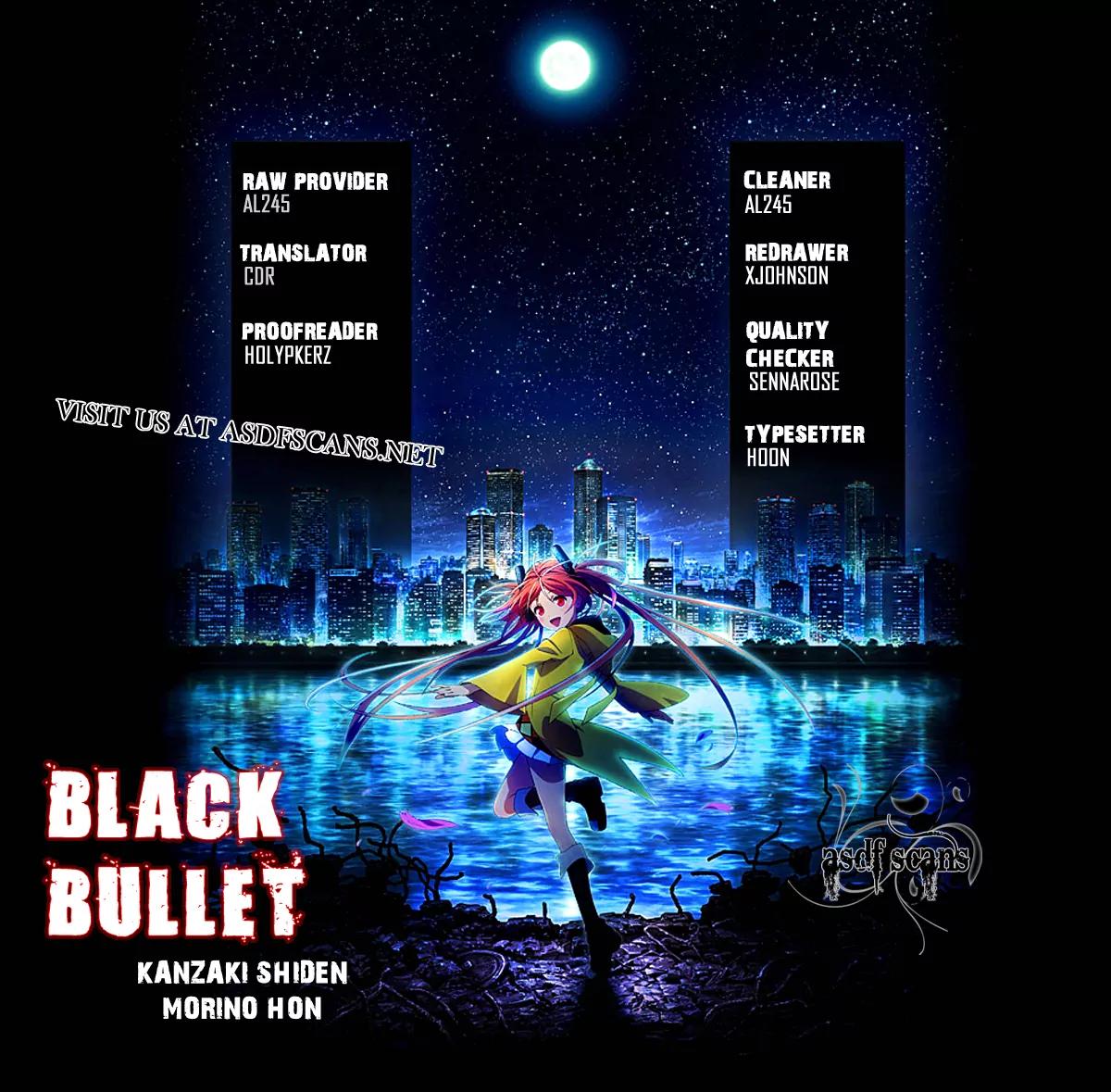 Black Bullet Chapter 13 page 1 - Chapter 13: What It Means To Believe