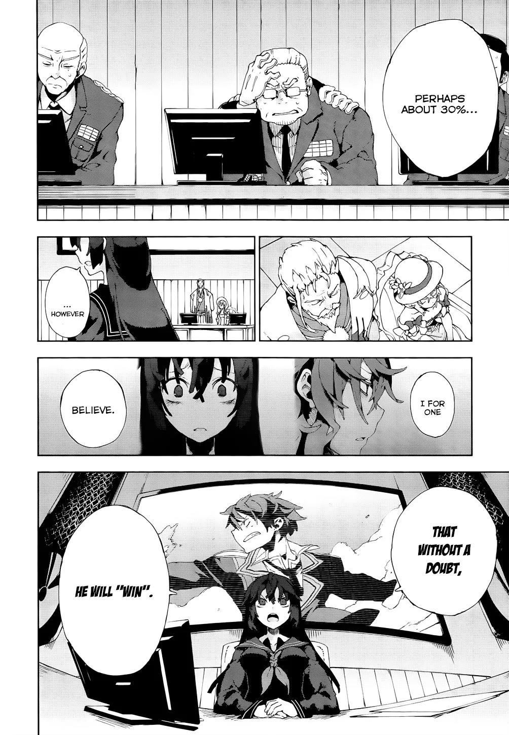 Black Bullet Chapter 13 page 16 - Chapter 13: What It Means To Believe
