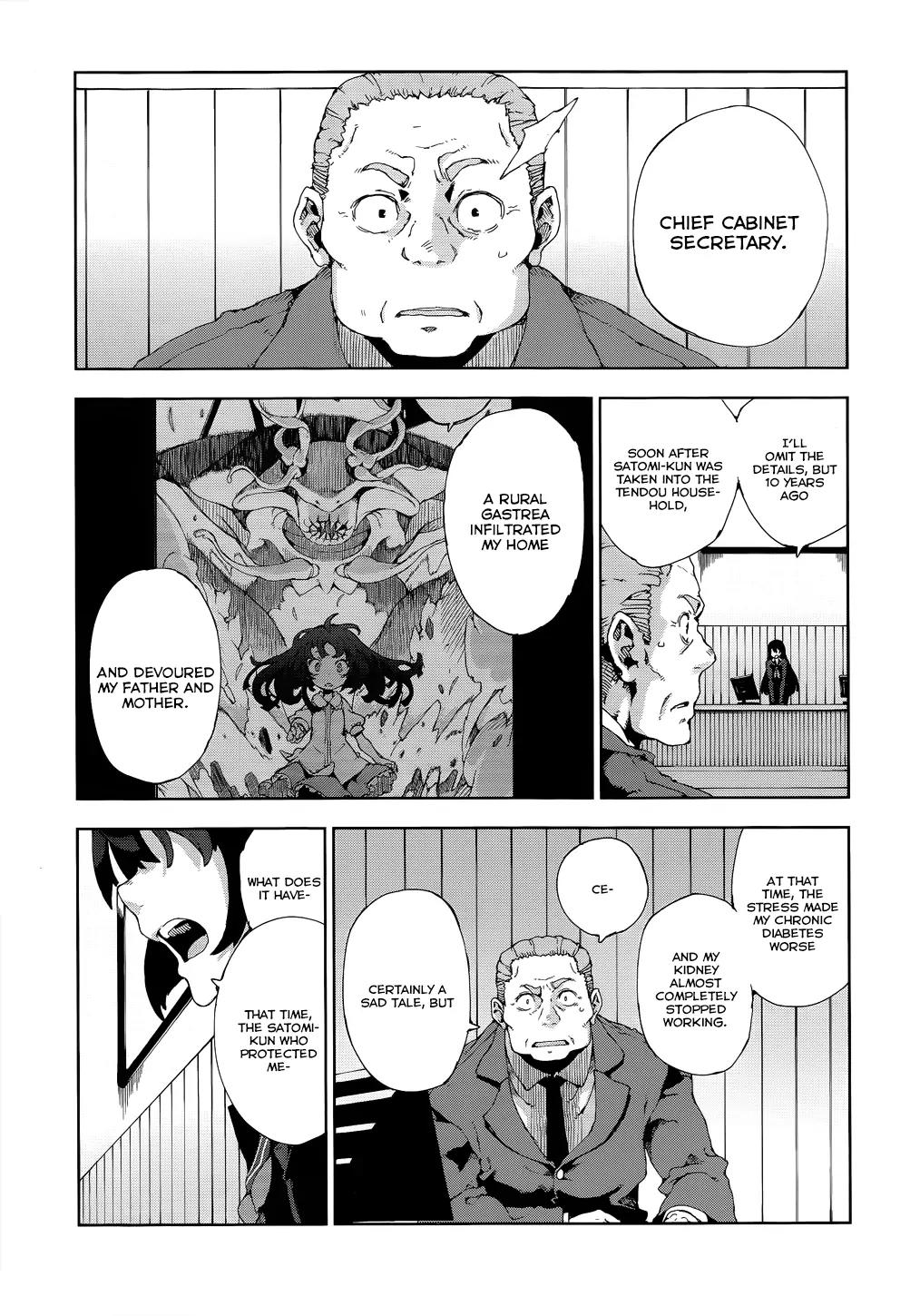 Black Bullet Chapter 13 page 21 - Chapter 13: What It Means To Believe