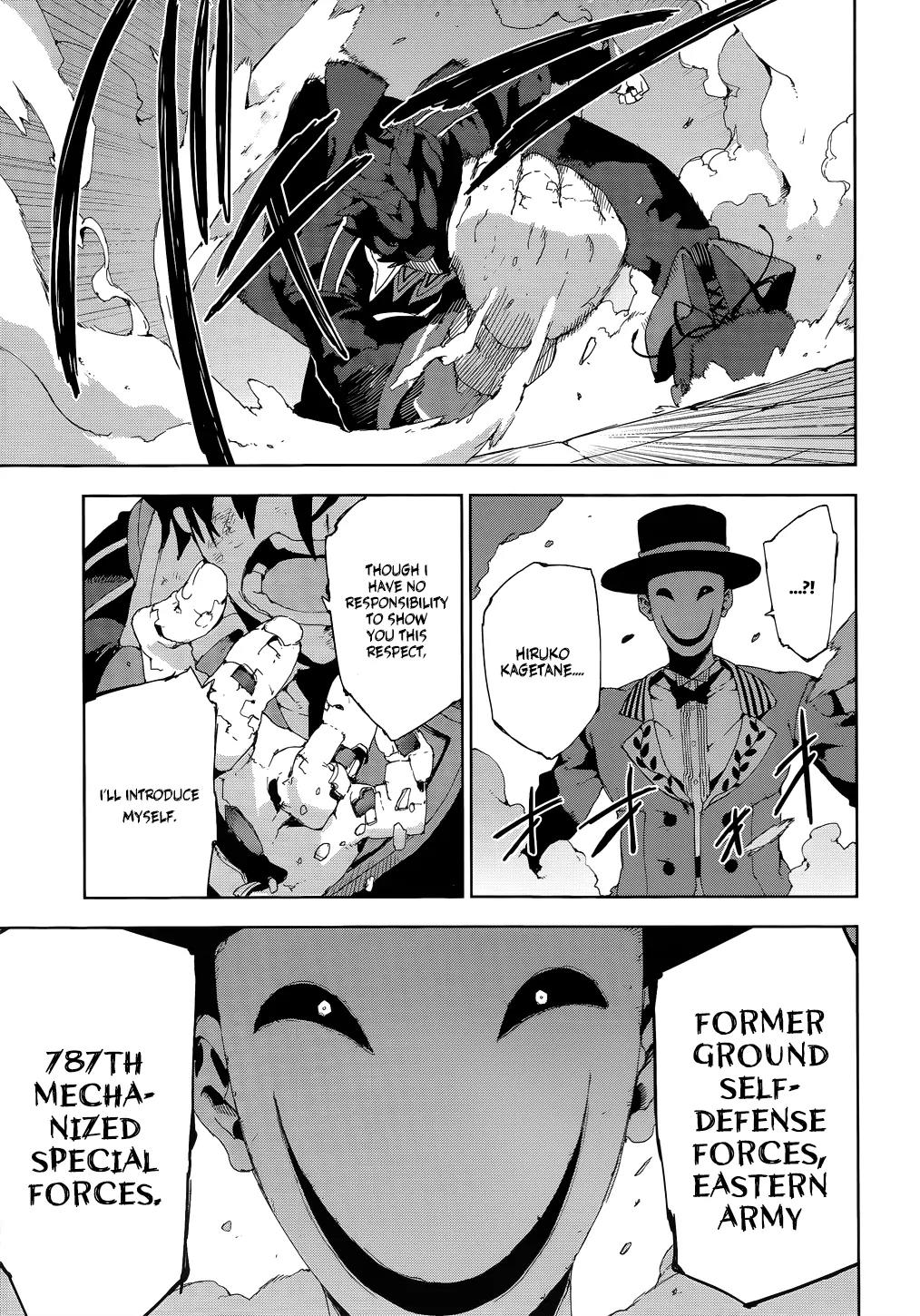 Black Bullet Chapter 13 page 34 - Chapter 13: What It Means To Believe