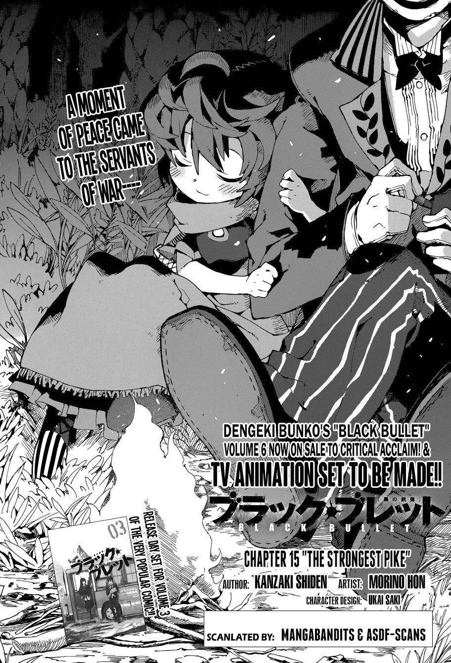 Black Bullet Chapter 15 page 4 - Chapter 15: The Strongest Pike