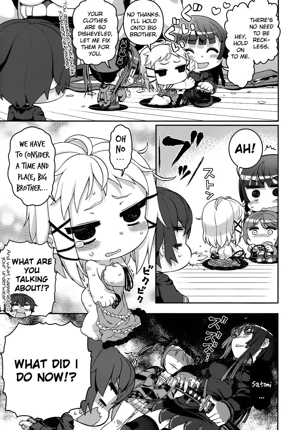 Black Bullet Chapter 18.5 page 10 - Chapter 18.5 : That's A Different Face From What I Expected!
