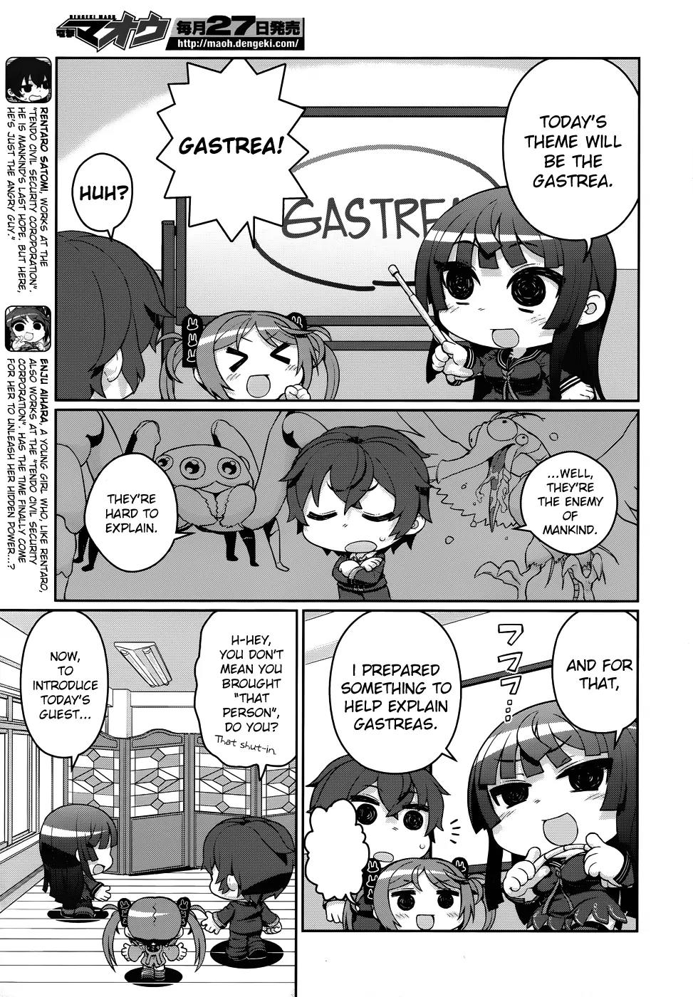 Black Bullet Chapter 18.5 page 4 - Chapter 18.5 : That's A Different Face From What I Expected!