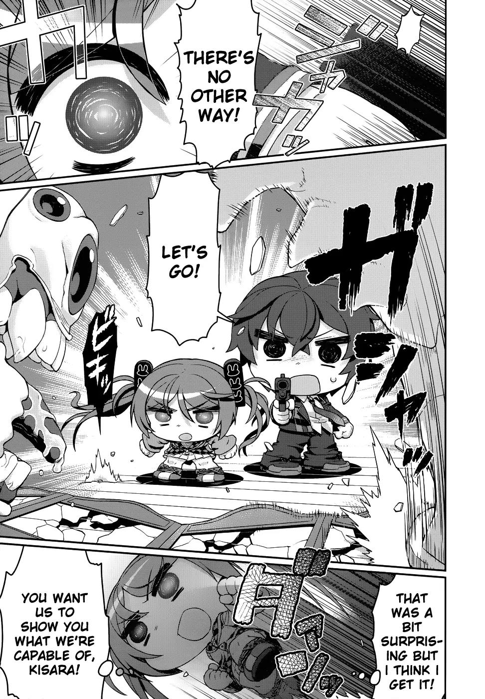Black Bullet Chapter 18.5 page 6 - Chapter 18.5 : That's A Different Face From What I Expected!