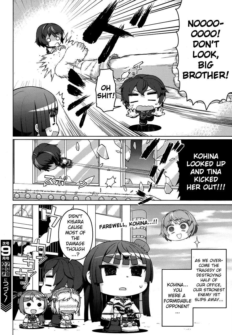 Black Bullet Chapter 20.5 page 11 - Chapter 20.5: Can I Cut This Corner? [End]