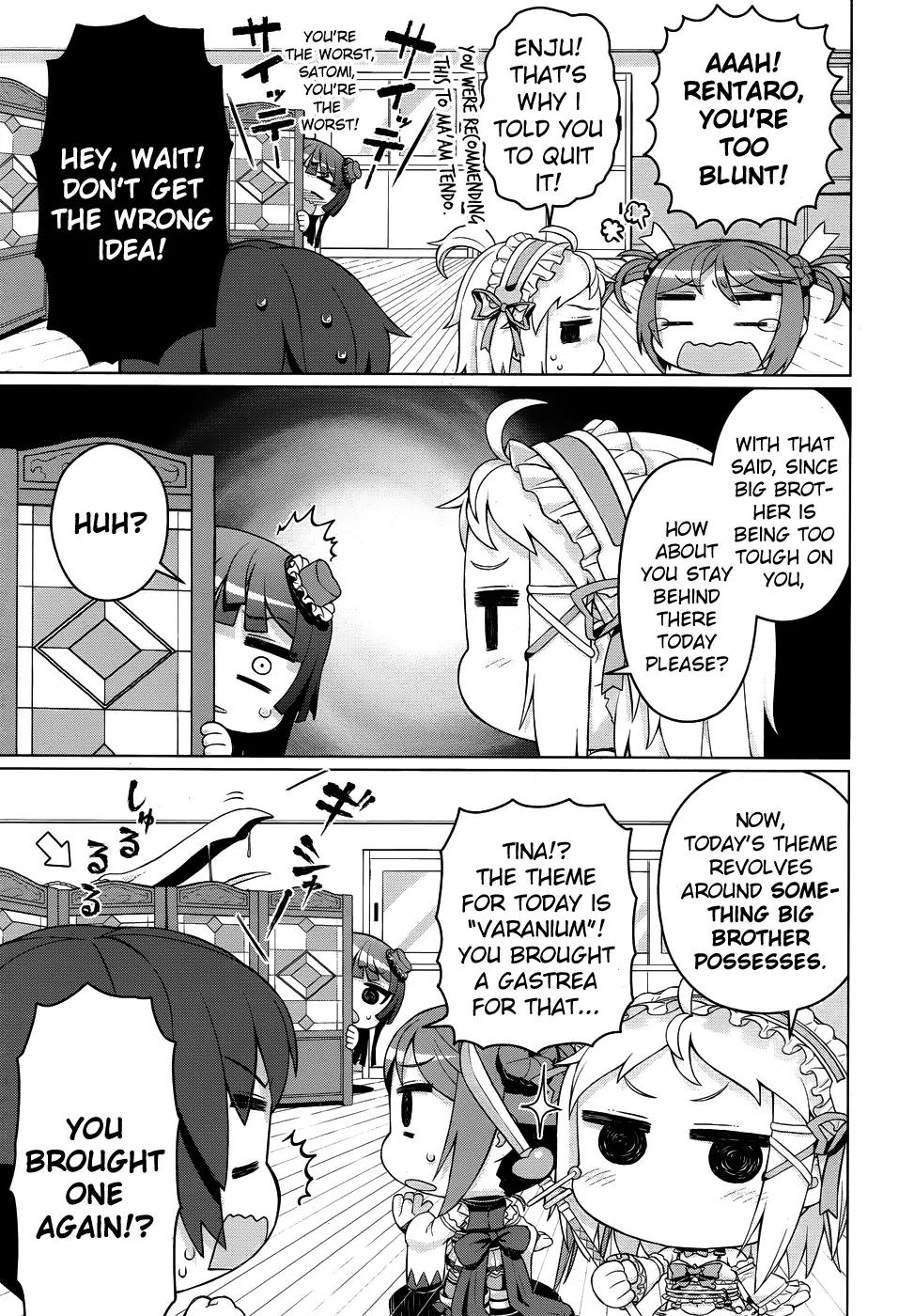 Black Bullet Chapter 20.5 page 4 - Chapter 20.5: Can I Cut This Corner? [End]