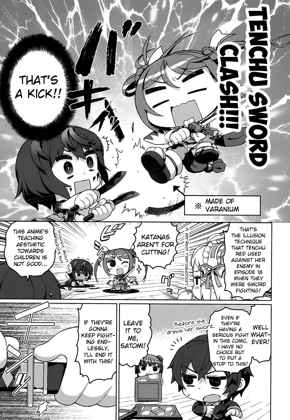 Black Bullet Chapter 20.5 page 8 - Chapter 20.5: Can I Cut This Corner? [End]