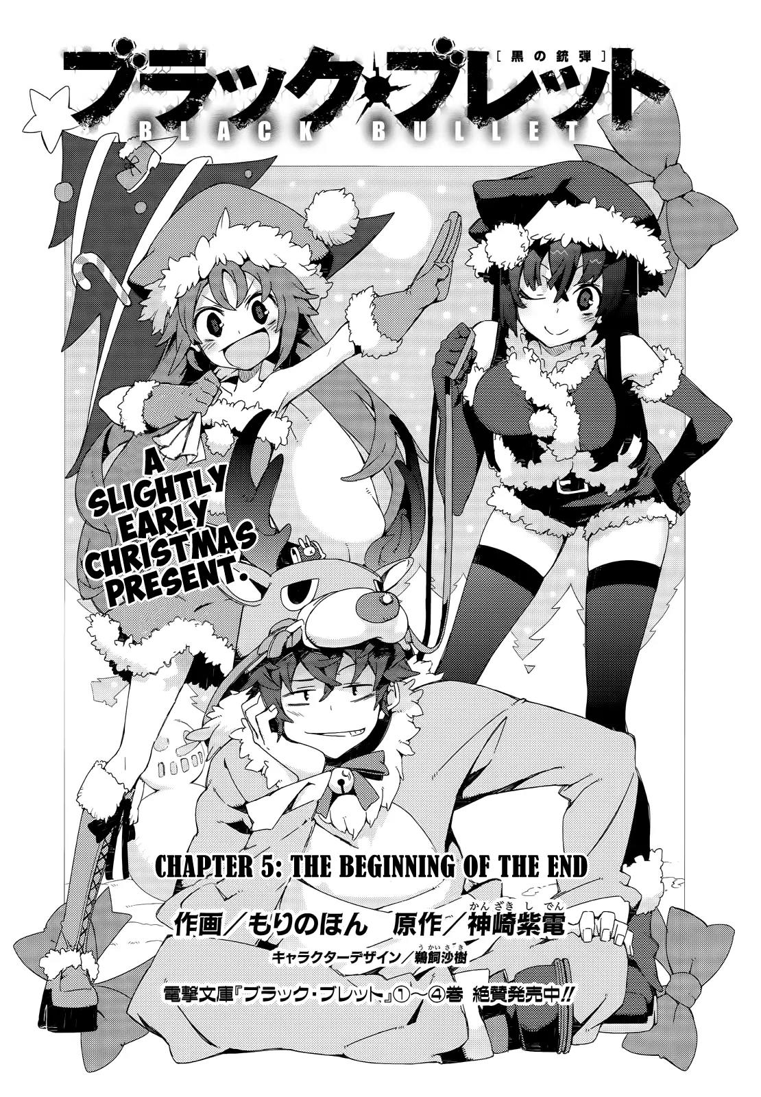 Black Bullet Chapter 5 page 3 - Chapter 5: The Beginning of The End