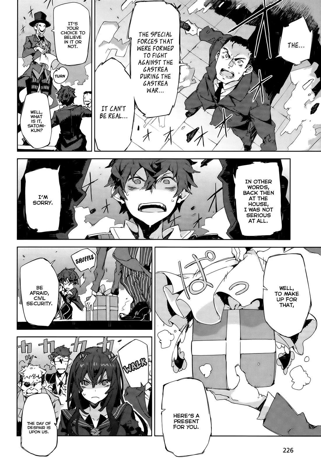 Black Bullet Chapter 5 page 34 - Chapter 5: The Beginning of The End