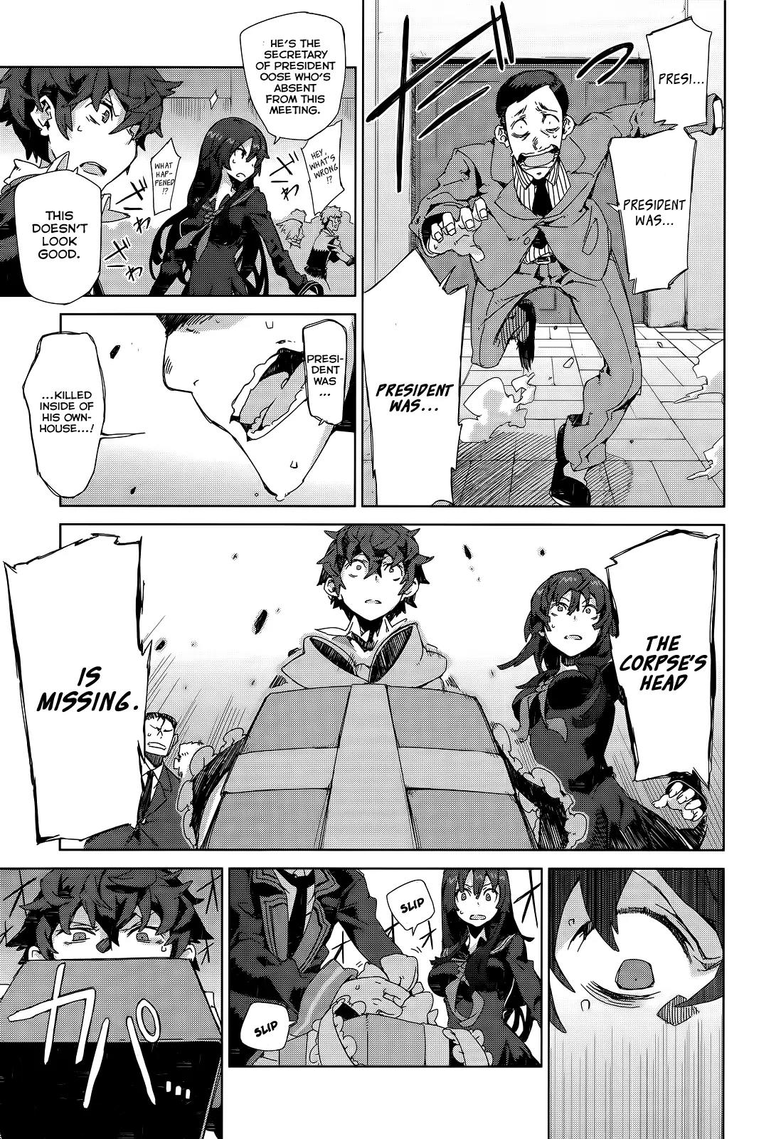 Black Bullet Chapter 5 page 37 - Chapter 5: The Beginning of The End