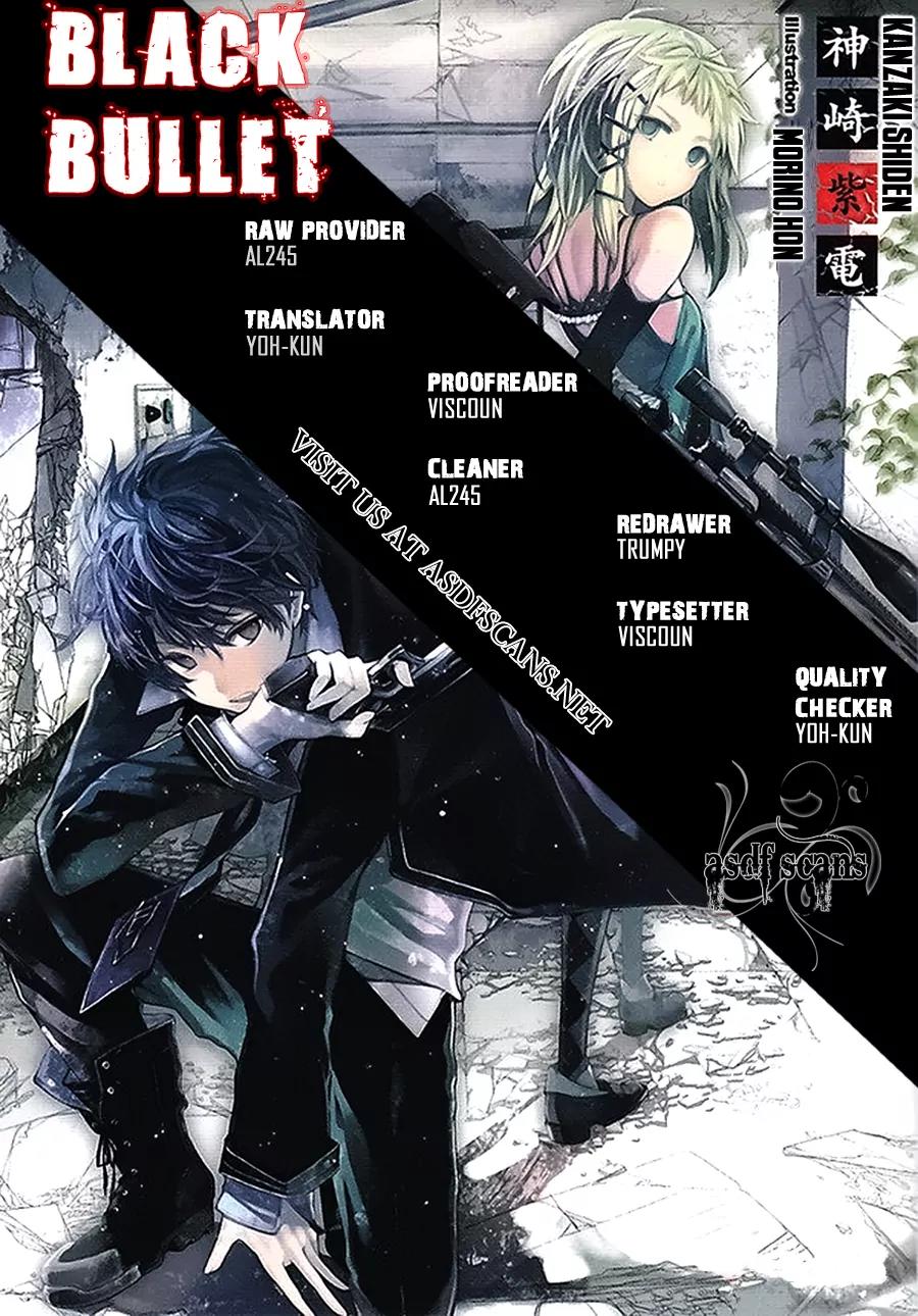 Black Bullet Chapter 6 page 1 - Chapter 6: The Cursed Children