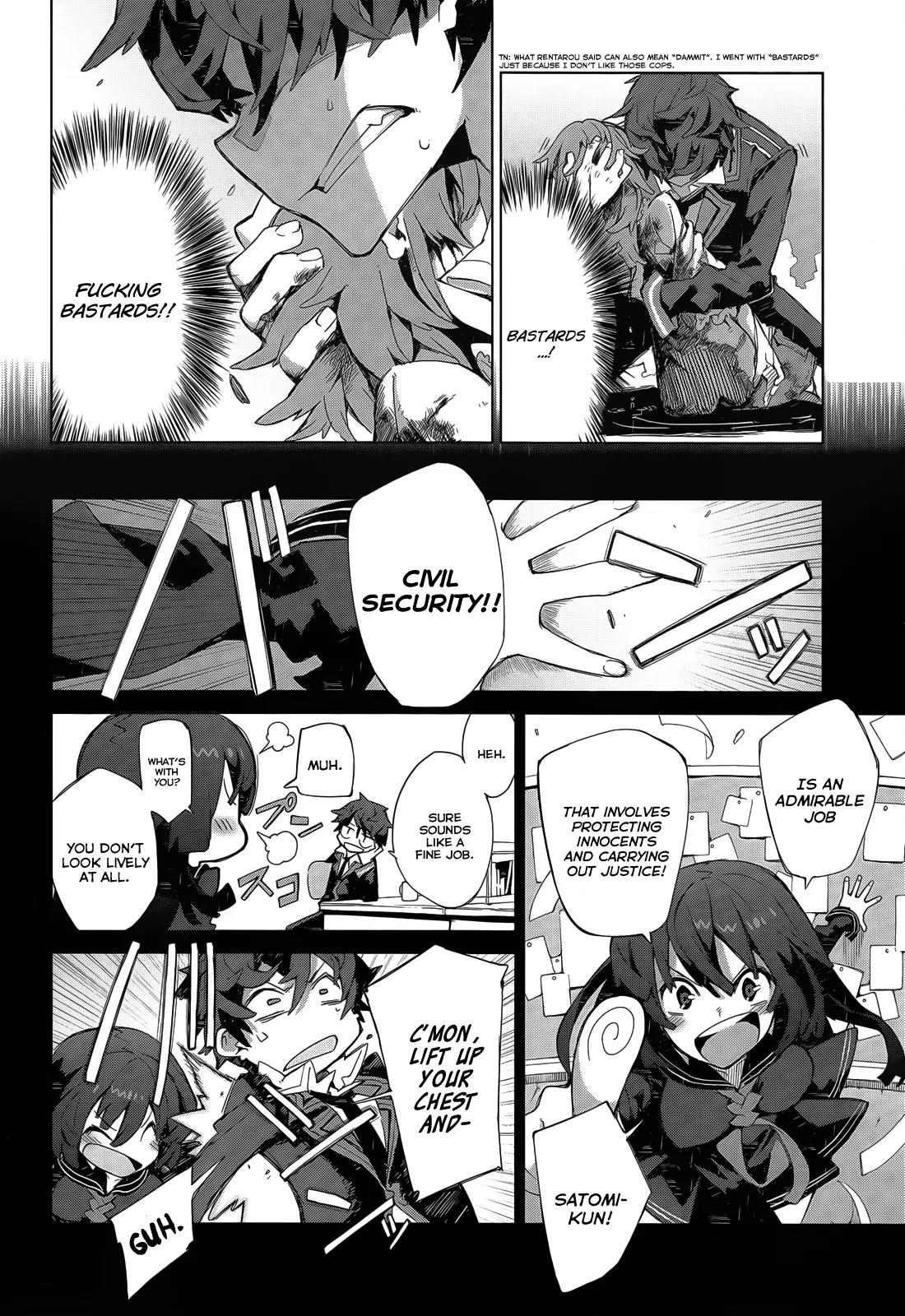 Black Bullet Chapter 6 page 23 - Chapter 6: The Cursed Children