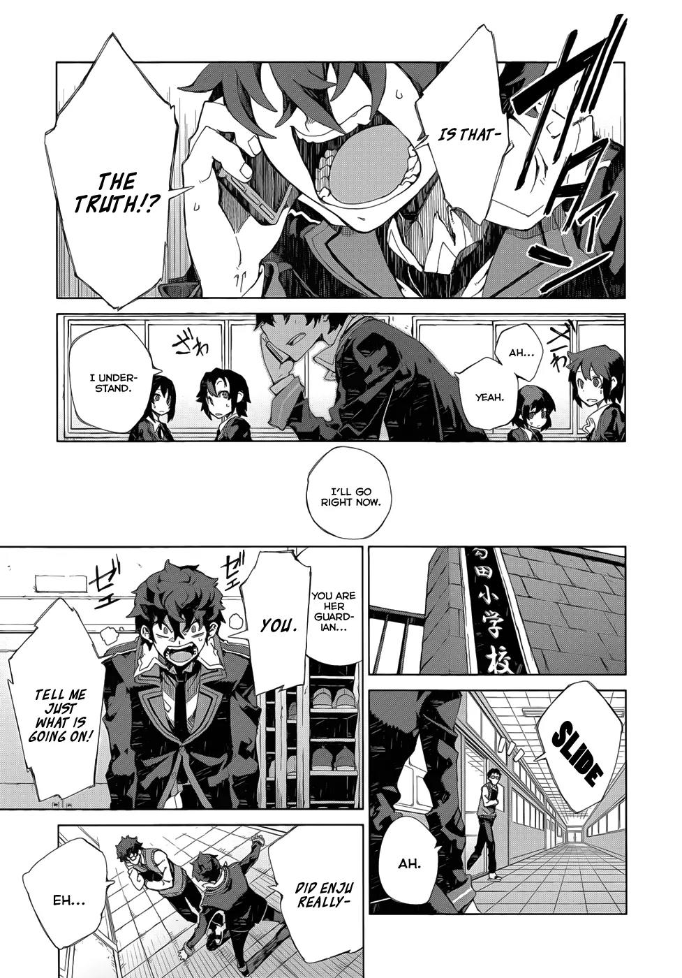 Black Bullet Chapter 7 page 12 - Chapter 7: Aihara Enju