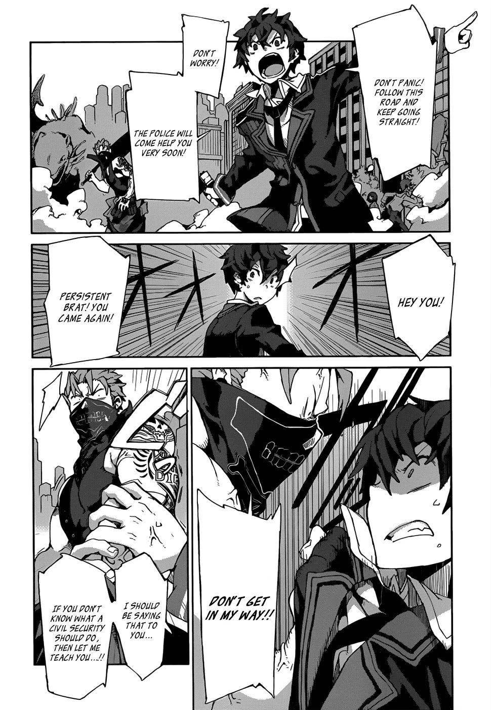 Black Bullet Chapter 9.5 page 11 - Chapter 9.5: A Day of Civil Securities