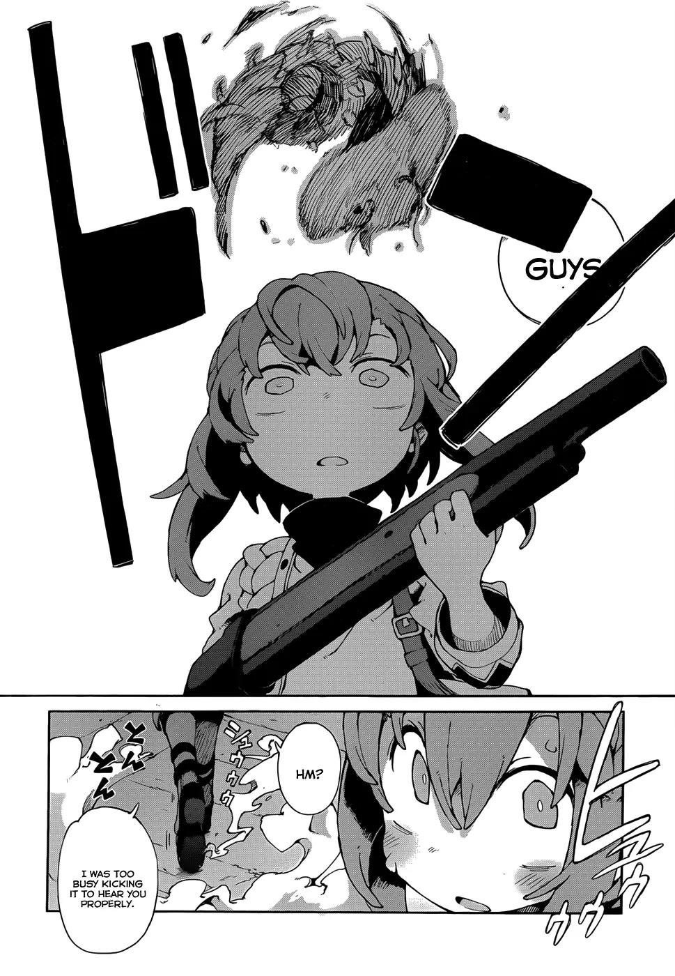 Black Bullet Chapter 9.5 page 13 - Chapter 9.5: A Day of Civil Securities