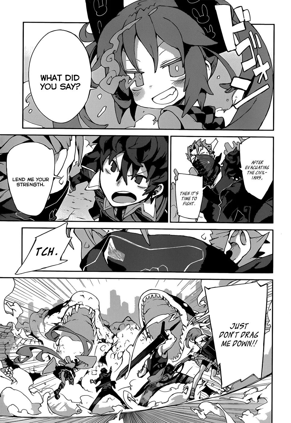 Black Bullet Chapter 9.5 page 14 - Chapter 9.5: A Day of Civil Securities