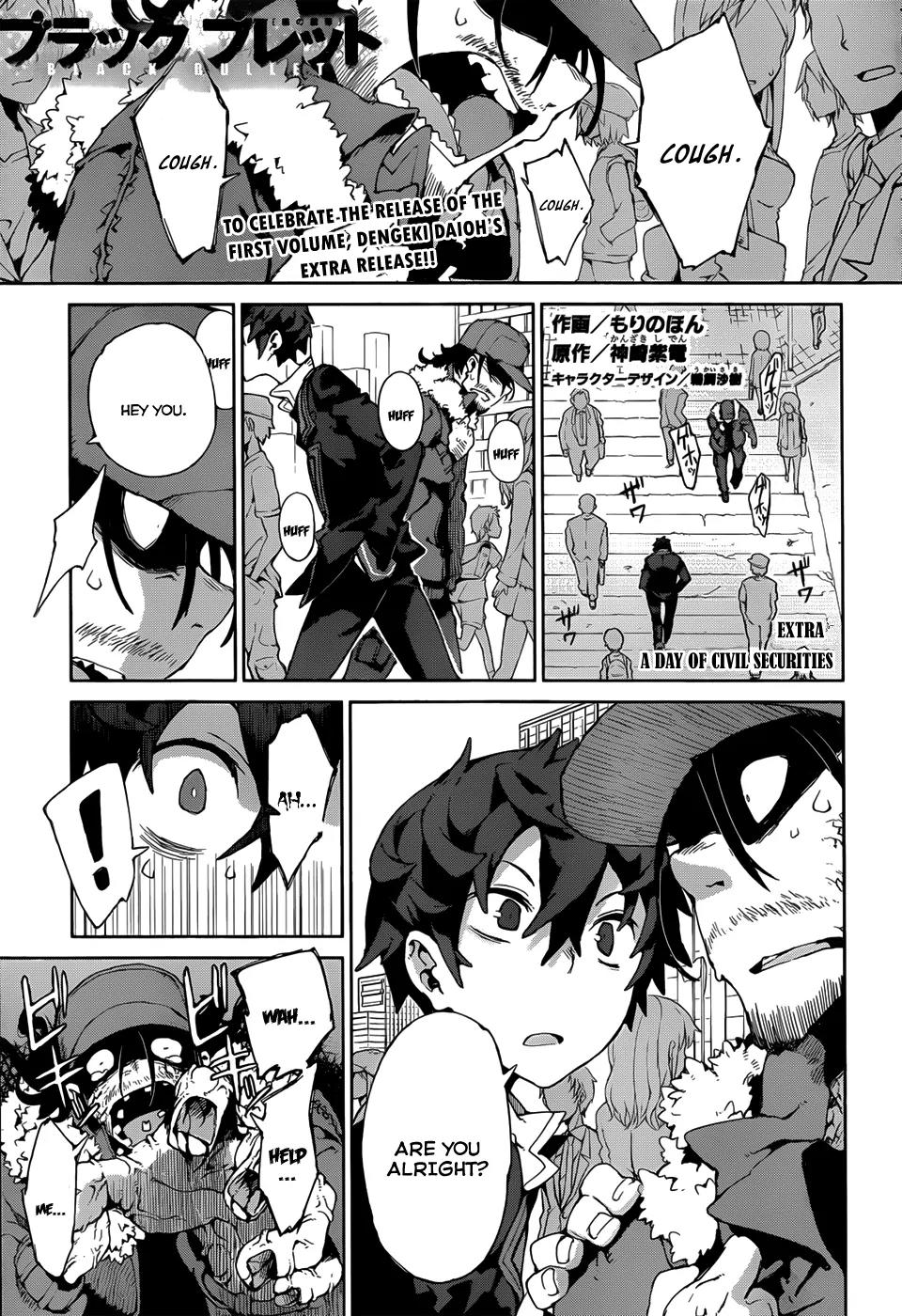 Black Bullet Chapter 9.5 page 2 - Chapter 9.5: A Day of Civil Securities