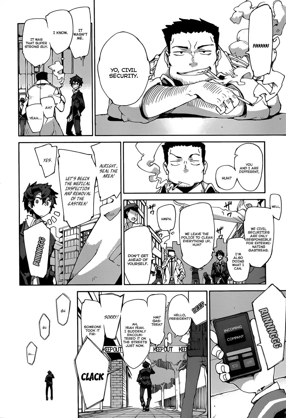 Black Bullet Chapter 9.5 page 5 - Chapter 9.5: A Day of Civil Securities