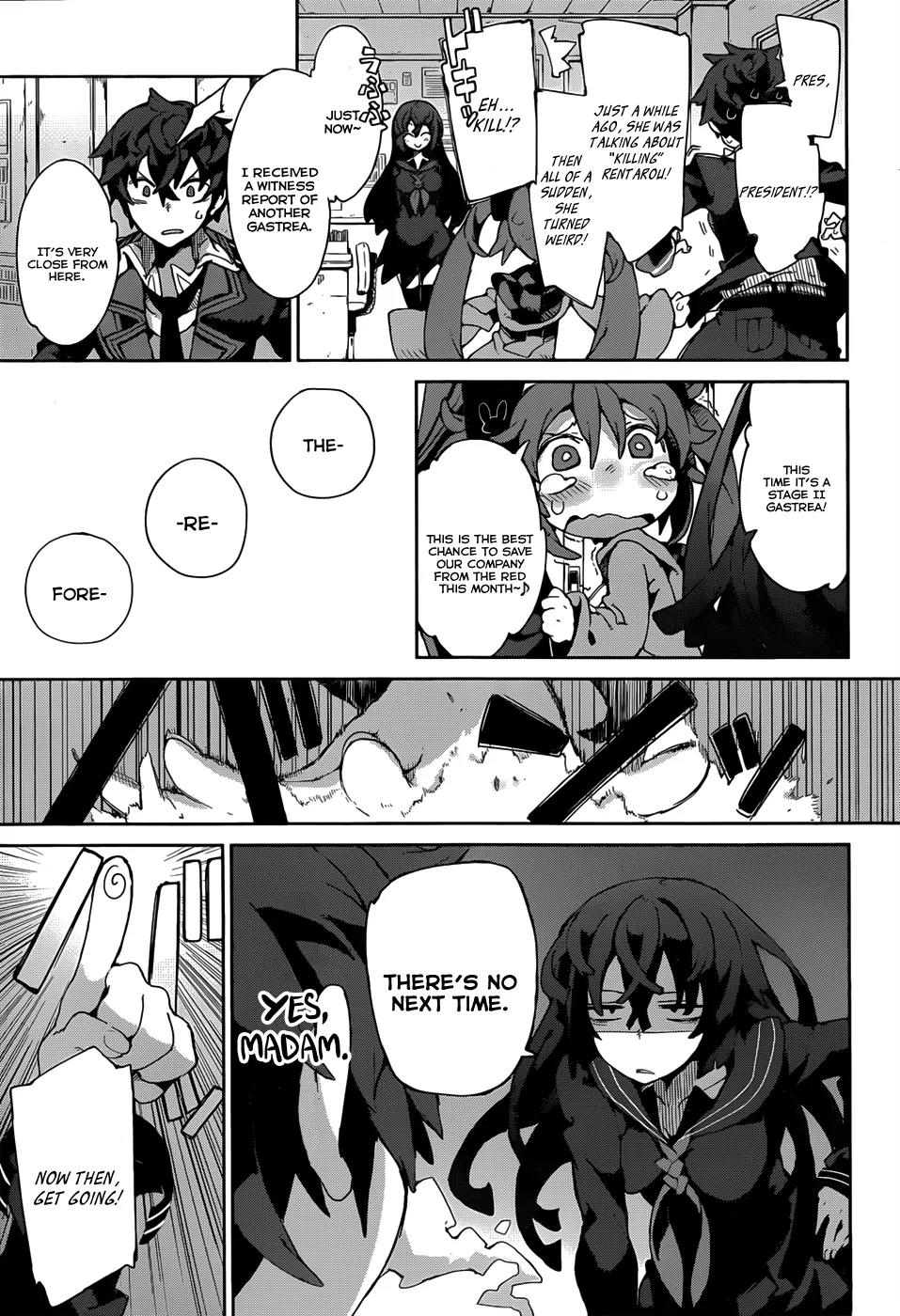 Black Bullet Chapter 9.5 page 8 - Chapter 9.5: A Day of Civil Securities