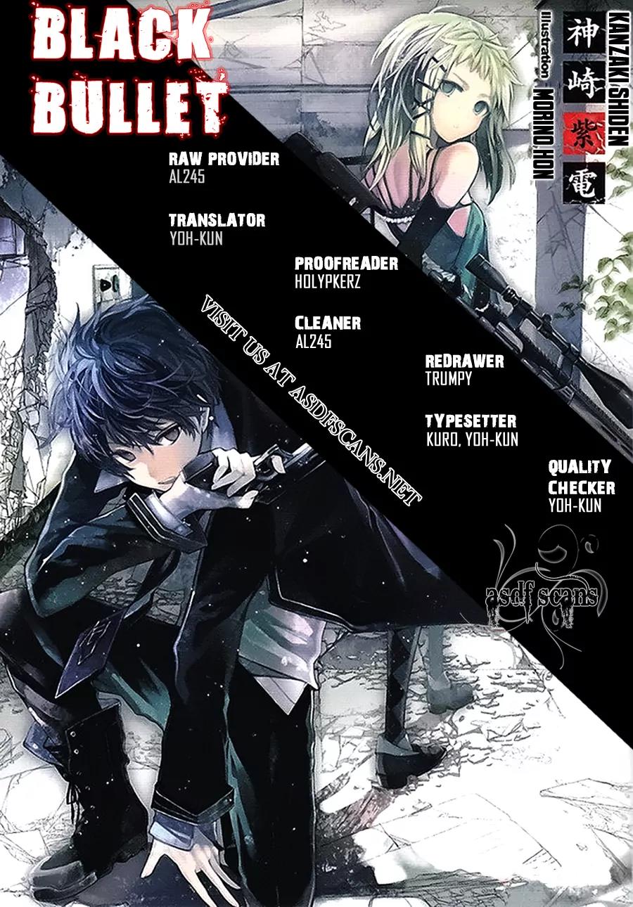 Black Bullet Chapter 9 page 1 - Chapter 9: At The End of Hesitation