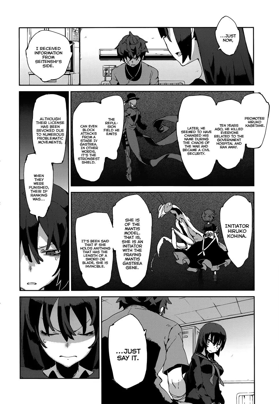 Black Bullet Chapter 9 page 15 - Chapter 9: At The End of Hesitation