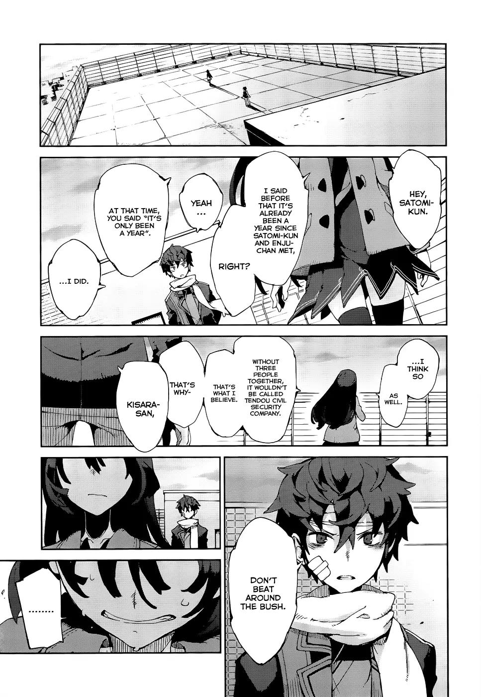 Black Bullet Chapter 9 page 22 - Chapter 9: At The End of Hesitation