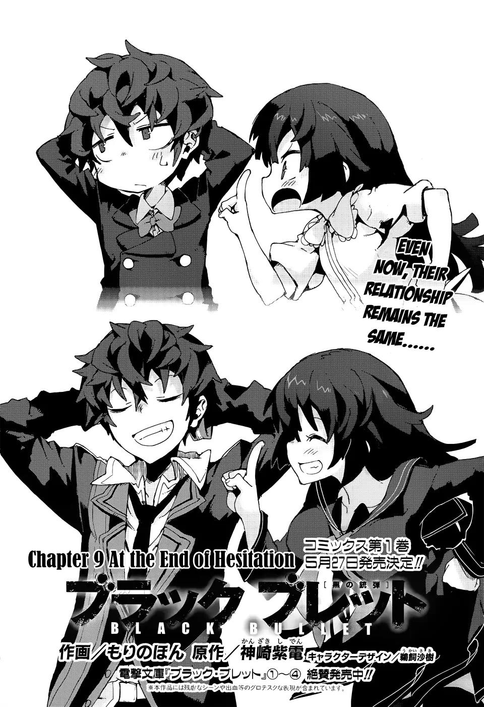 Black Bullet Chapter 9 page 3 - Chapter 9: At The End of Hesitation