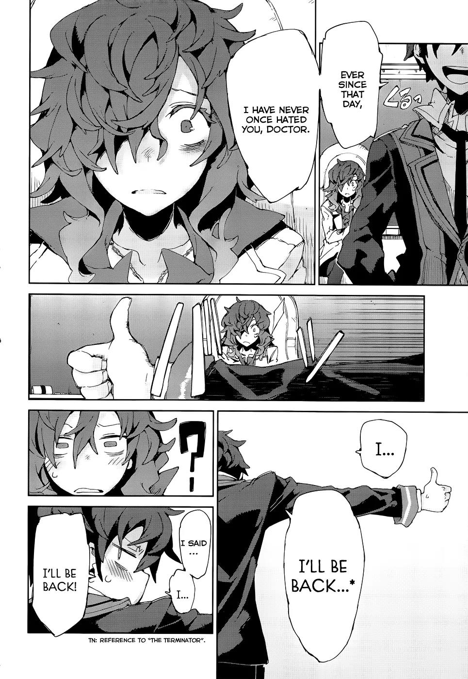 Black Bullet Chapter 9 page 36 - Chapter 9: At The End of Hesitation