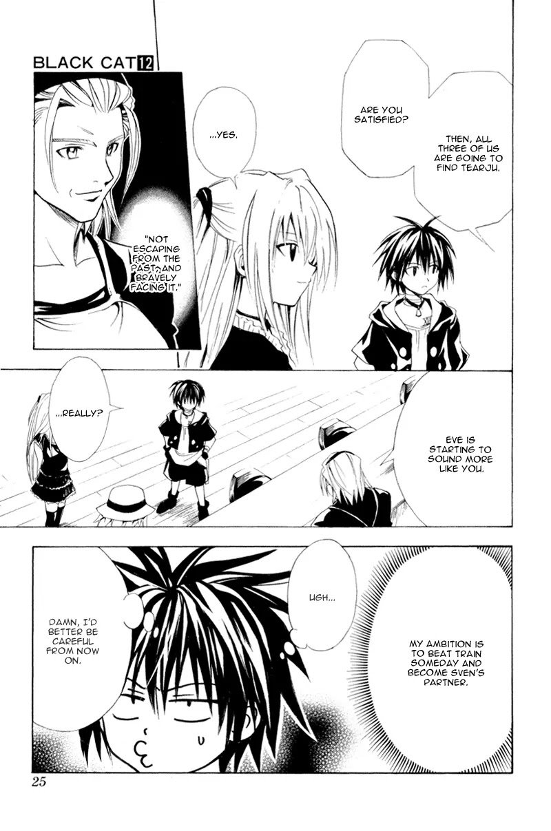 Black Cat Chapter 104 page 22 - Chapter 104: The Difference Between Train And Sven