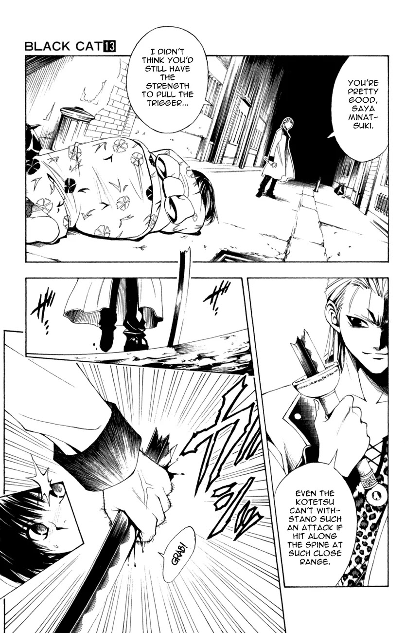 Black Cat Chapter 118 page 13 - Chapter 118: Last Act Of Bravery
