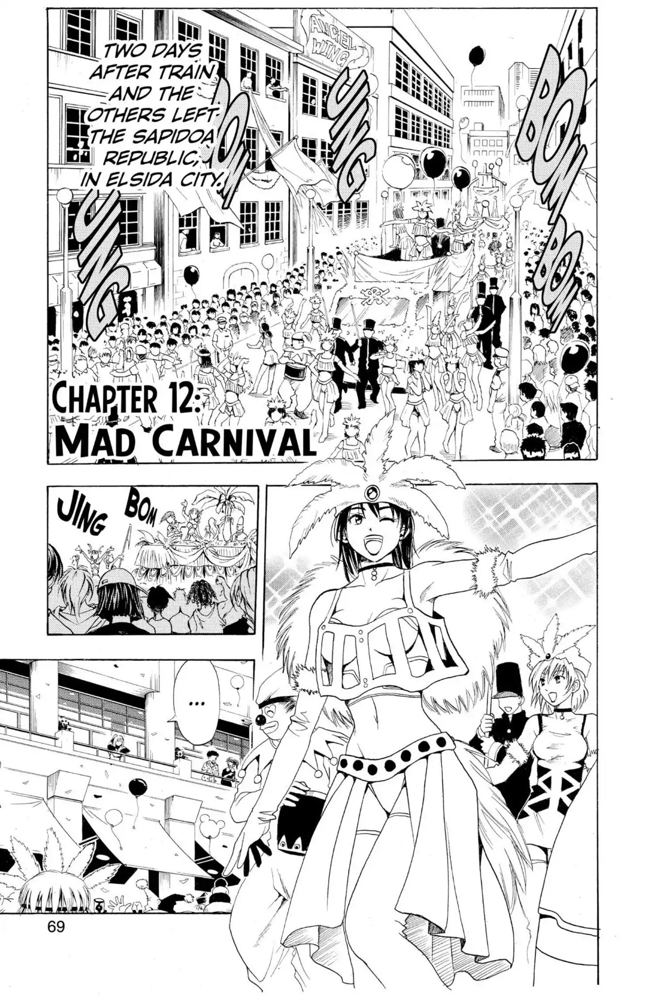 Black Cat Chapter 12 page 1 - Chapter 12: Mad Carnival