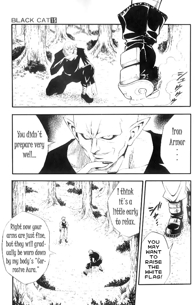 Black Cat Chapter 135 page 3 - Chapter 135: I'll Rick My Fists!!