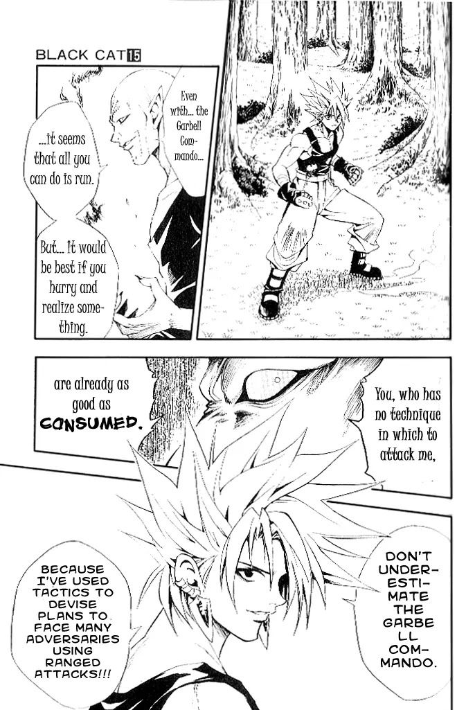 Black Cat Chapter 135 page 9 - Chapter 135: I'll Rick My Fists!!