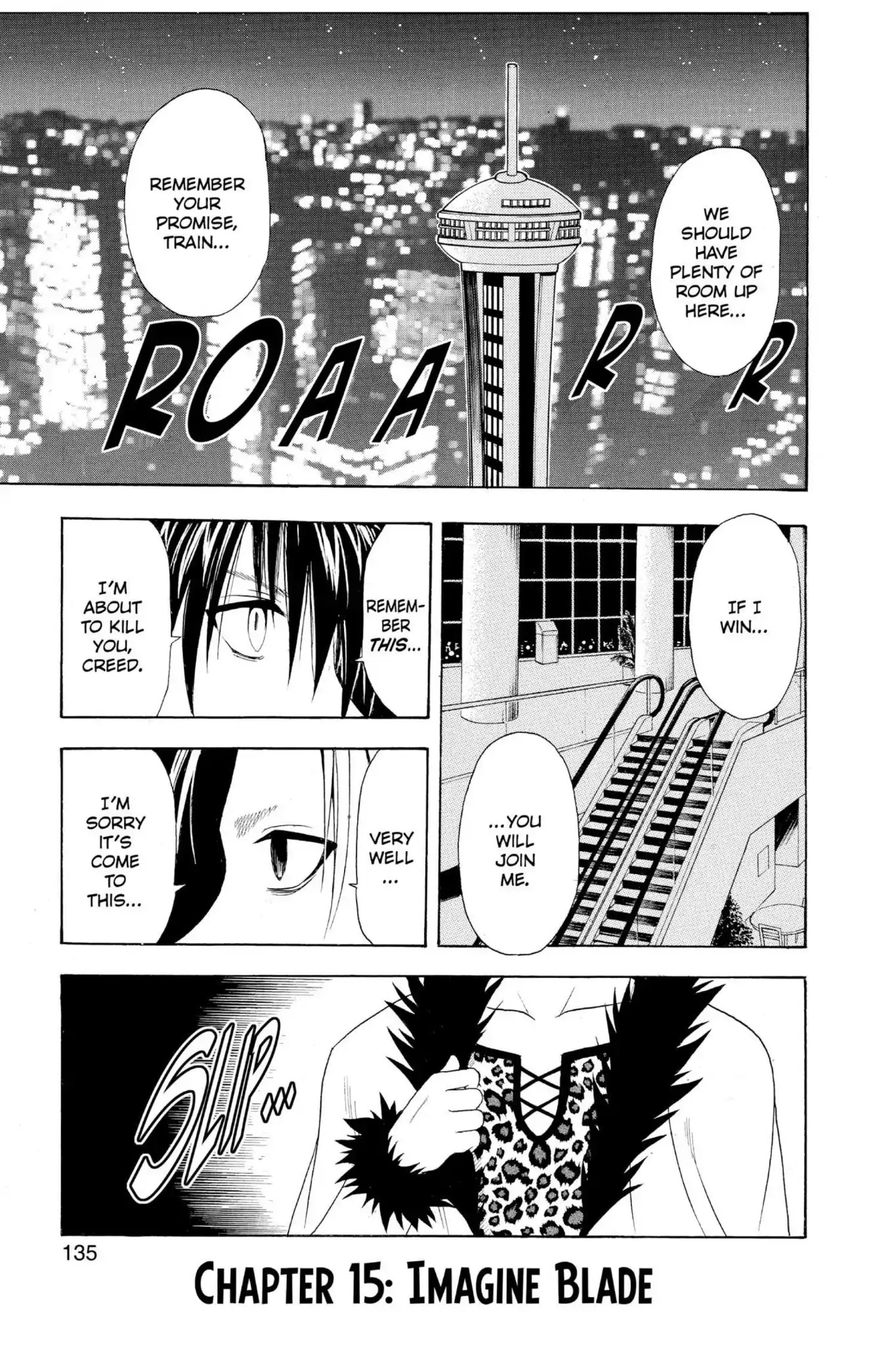 Black Cat Chapter 15 page 1 - Chapter 15: Imagine Blade